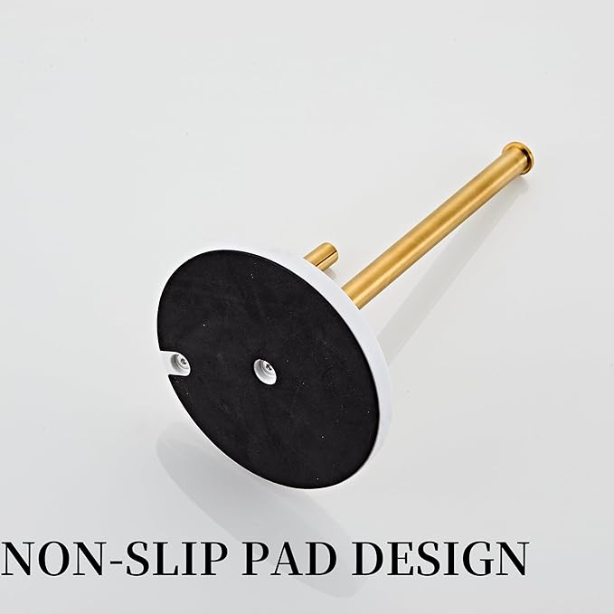 Brushed Gold Paper Towel Holder, Stainless Steel Paper Towel Holder - Image 5