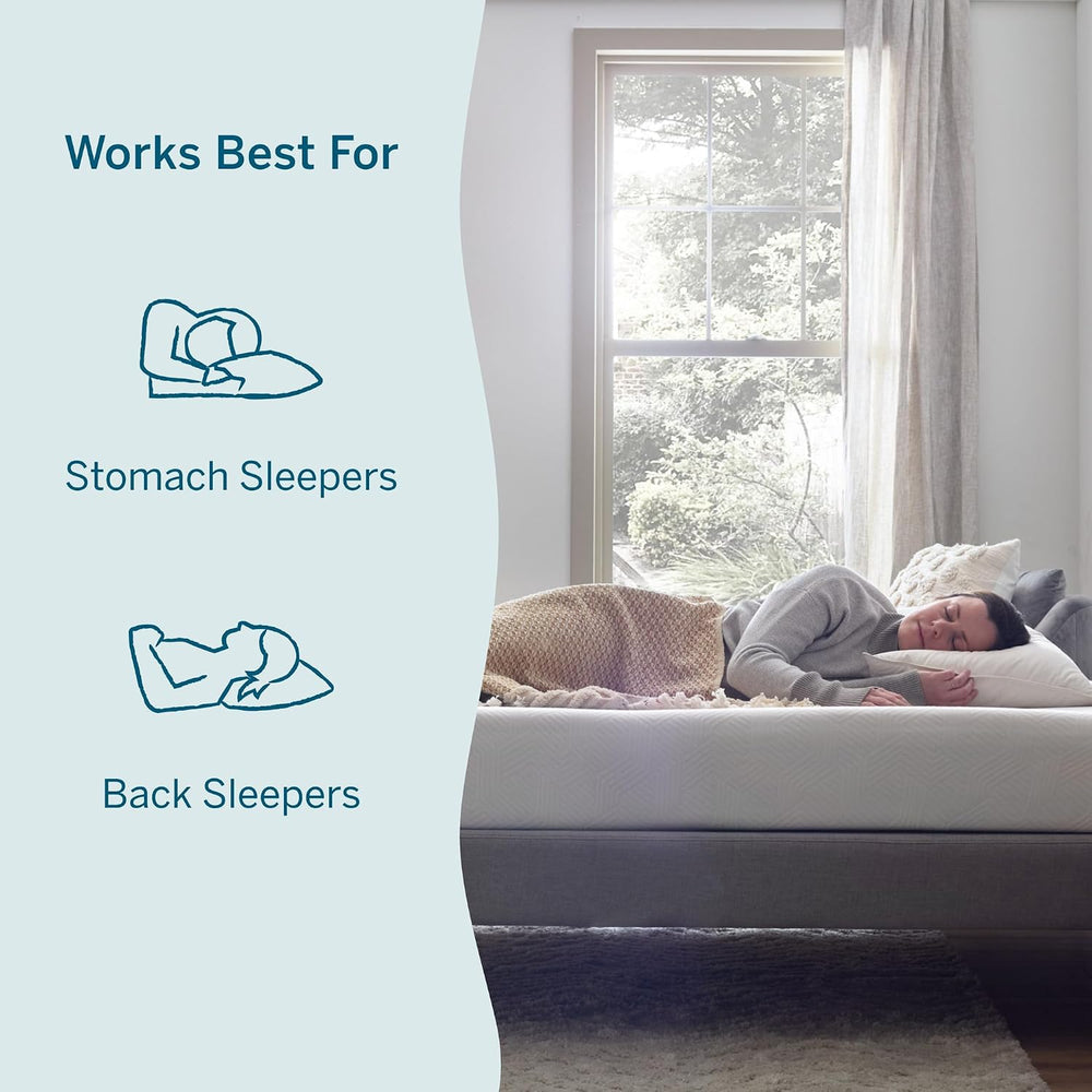 Lucid 8 Inch Gel Memory Foam Mattress, Medium Firm, Bed in a Box, Twin Size