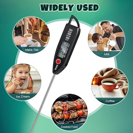Copkim 12 Set Waterproof Food Thermometer