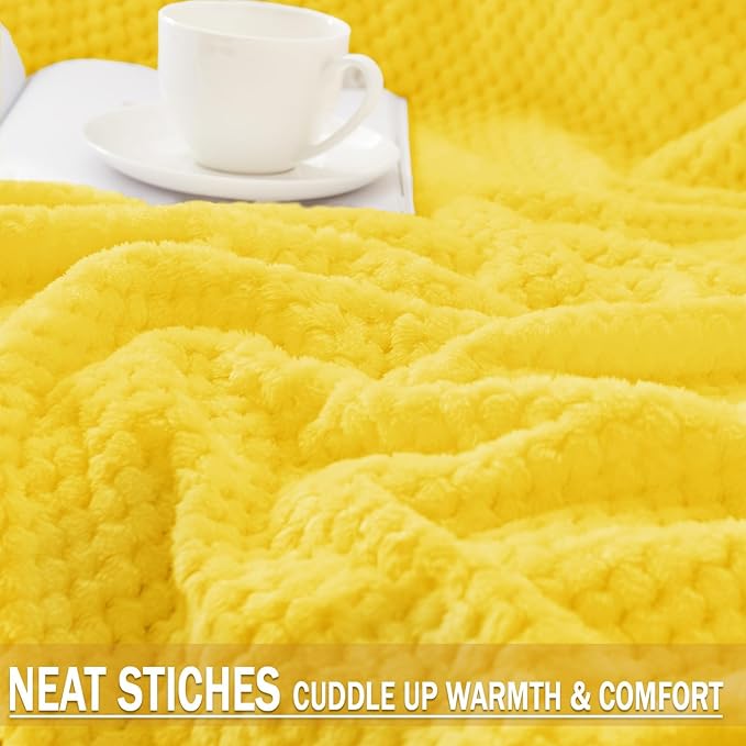 Exclusivo Mezcla Fleece Throw Blanket Extra Large, Super Soft and Warm Blankets - Image 4
