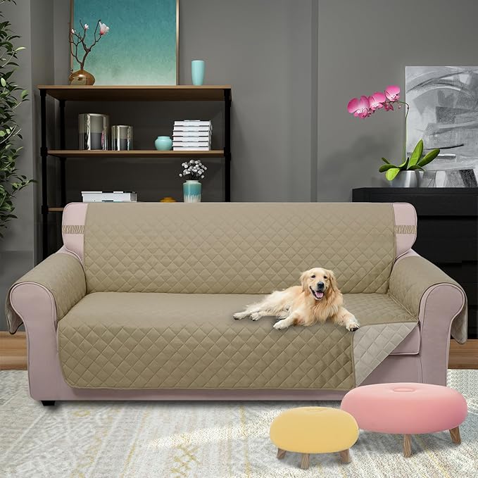 U-NICE HOME 4 Seater Sofa Cover 91 Inch Large Couch Covers - Image 2