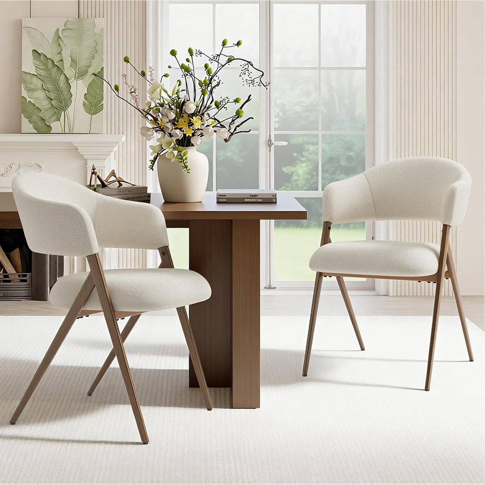 COLAMY Dining Chairs Set of 4, Modern Upholstered Dining Room Kitchen Chairs ...
