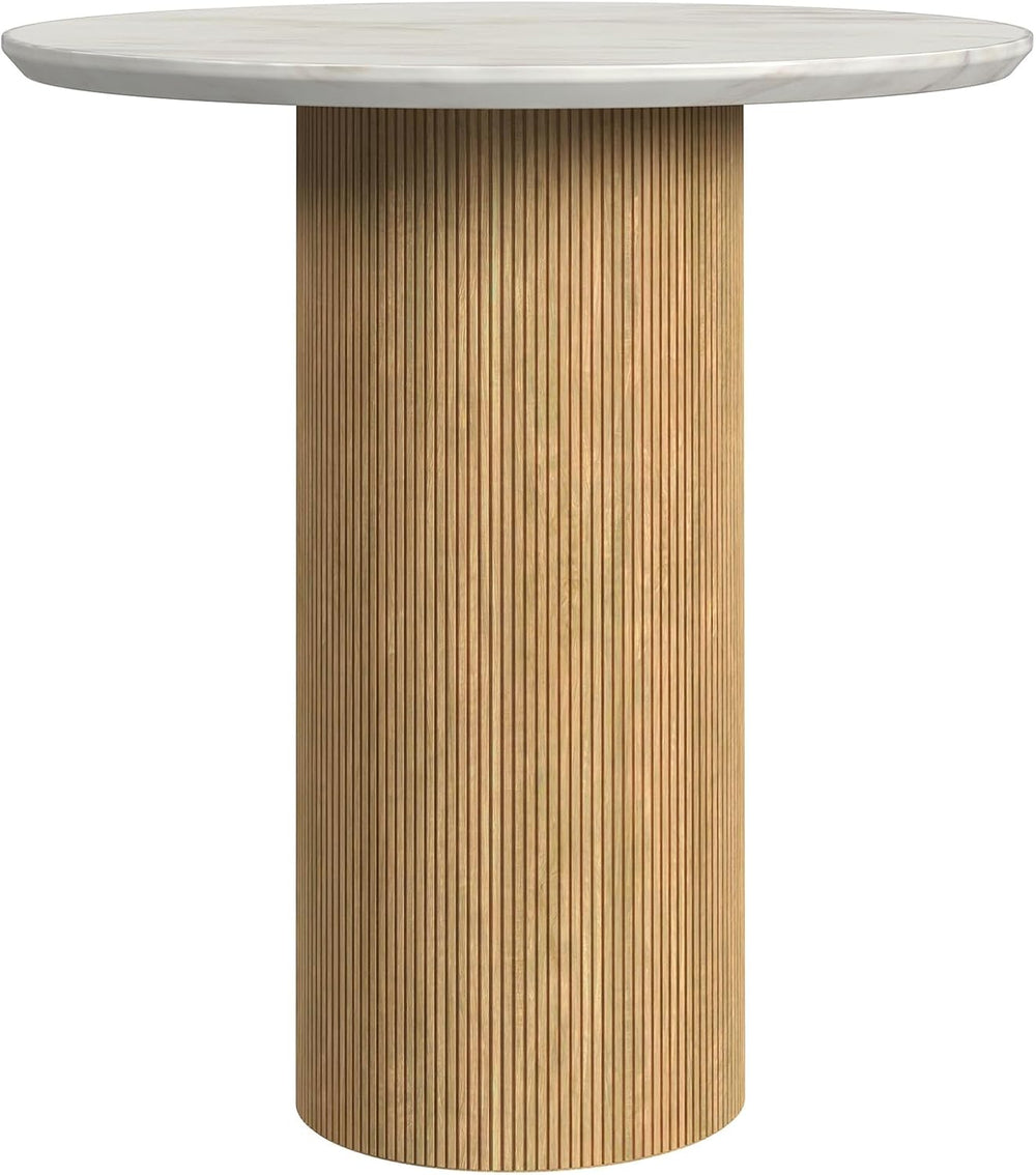 Picket House Furnishings Sutton 2PC Occasional Table Set with White/Natural