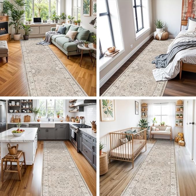 Hallway Washable Runner Rug - Image 7
