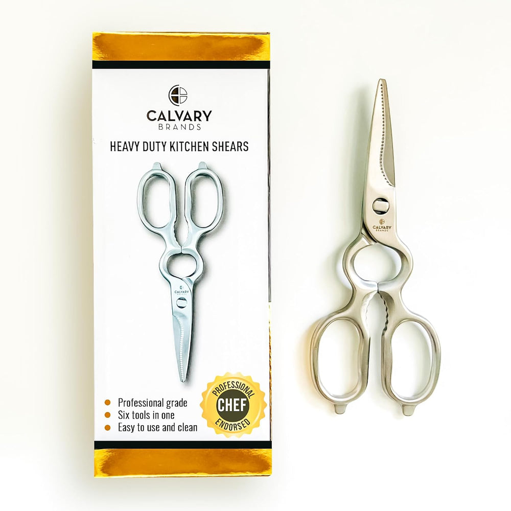Kitchen Scissors for Food | Professional Chef Endorsed | Kitchen Shears Heavy