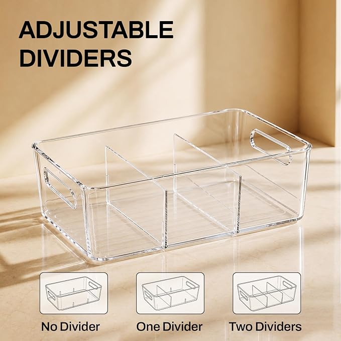 Mpotmiy 6 Pack Pantry Organizers and Storage, Fridge Organization and Storage - Image 3