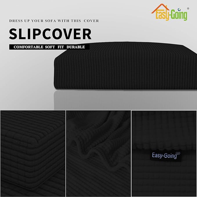 Easy-Going Stretch Cushion Cover Sofa Cushion Furniture Protector Sofa Seat - Image 3