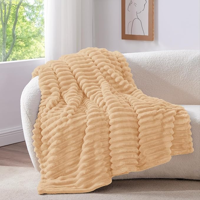 BEDELITE Fleece Throw Blanket for Couch - Image 2