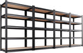 Set of 4 Garage Shelving-2050 lbs 5 Tier Storage Shelves, Adjustable Heavy Duty by Unknown