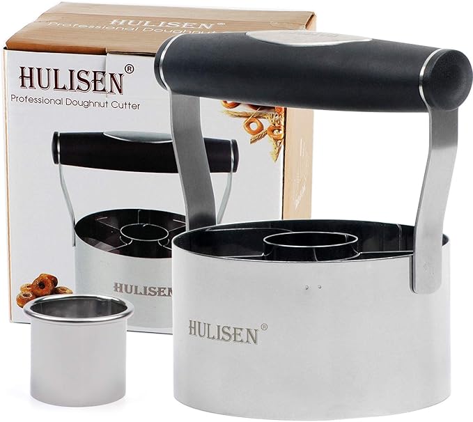 HULISEN Donut Cutter, 3.5 inch Stainless Steel Doughnut Cutter - Image 2