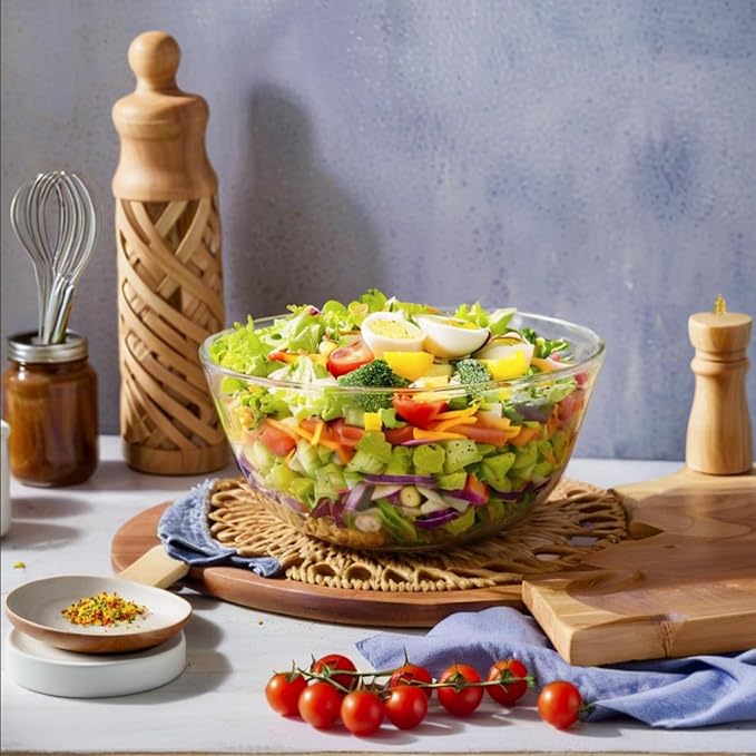4.7QT Large Glass Mixing Bowl - Image 6