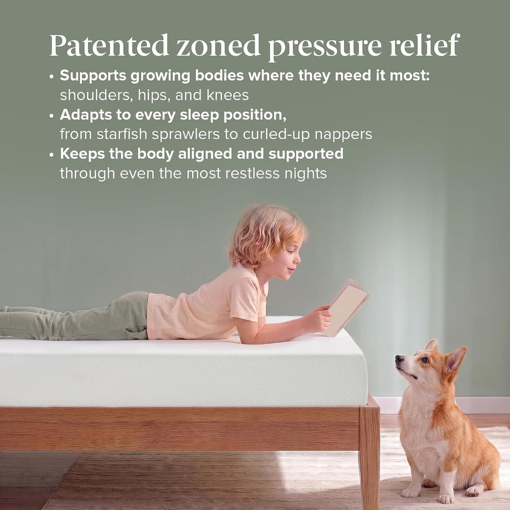 Zinus 6 Inch Twin Green Tea Memory Foam Mattress, Medium Firm Feel