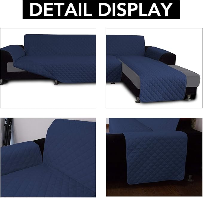Easy-Going L Shape Couch Cover - Image 3