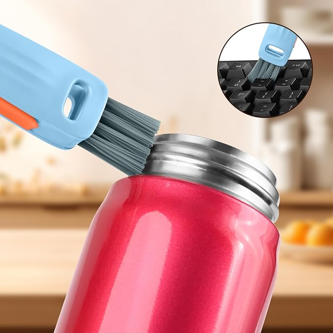 Vanjua 3 in 1 Cup Lid Gap Cleaning Brush Set, Cup Lid Gap Cleaner, Home Kitchen - Image 8