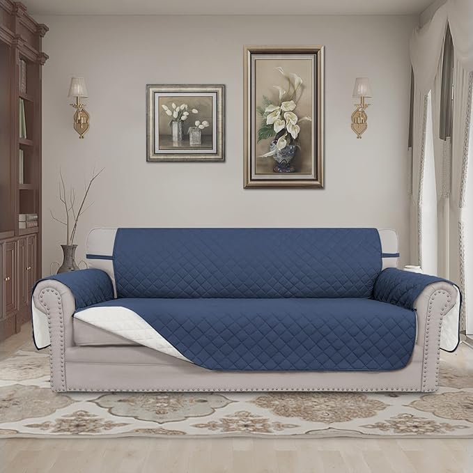 Easy-Going Reversible Oversized Couch Cover - Image 2