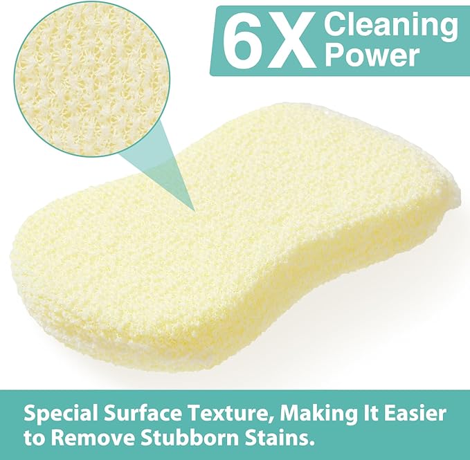 Mr. Scrub Sponges Kitchen Scrub Dish Sponge Scouring Pad, 24 Pack Cleaning - Image 4