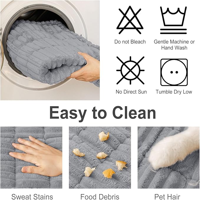 hyha Couch Covers for Dogs Washable, Non Slip Plush Dog Sofa Protectors - Image 7