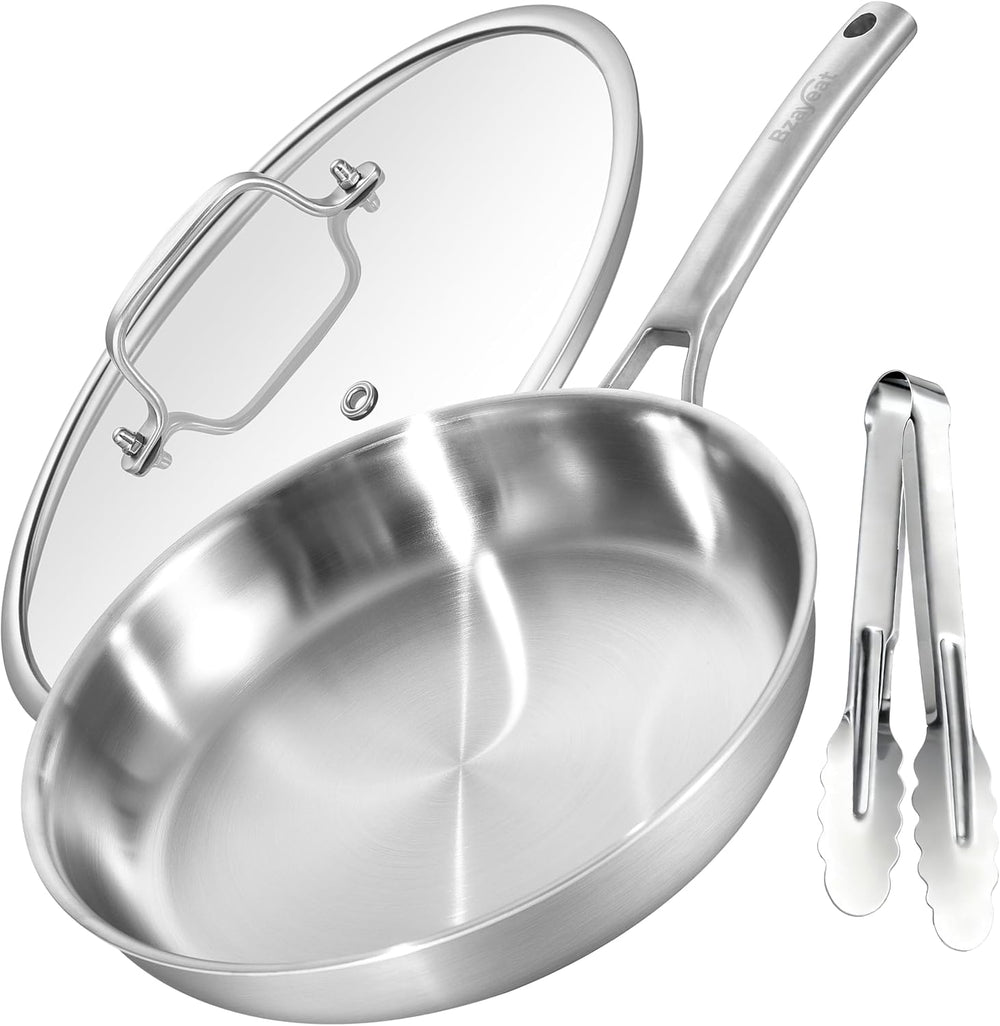 12 Inch Stainless Steel Pan