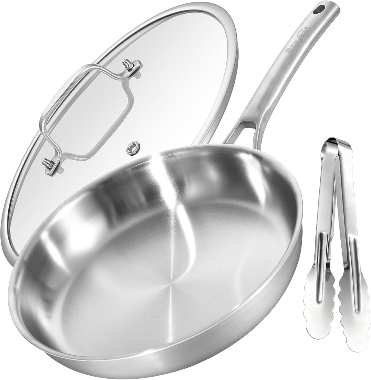 12 Inch Stainless Steel Pan