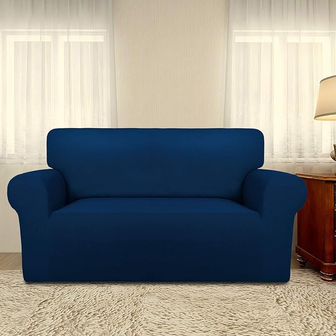 PureFit Super Stretch Sofa Slipcover – Spandex Non Slip Soft Couch Sofa Cover - Image 2