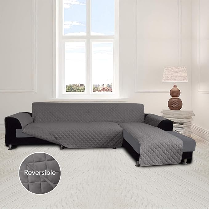Easy-Going Sofa Slipcover L Shape Sofa Cover Sectional Couch Cover Furniture - Image 2