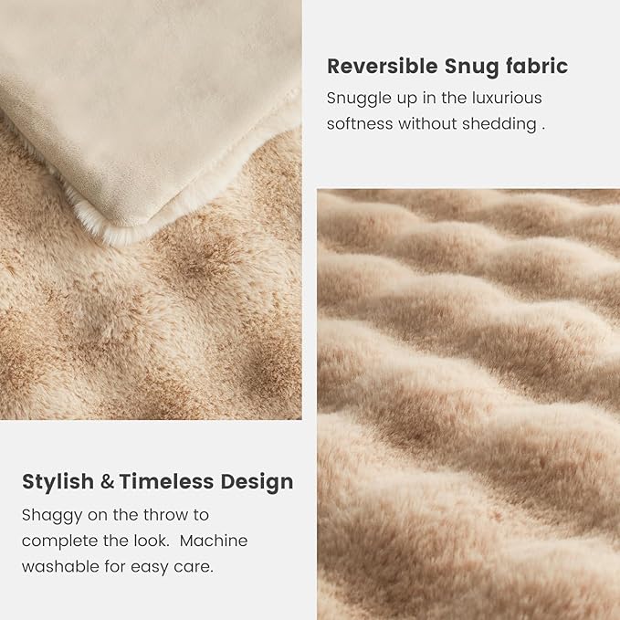 Cozy Bliss Faux Fur Throw Blanket - Image 8