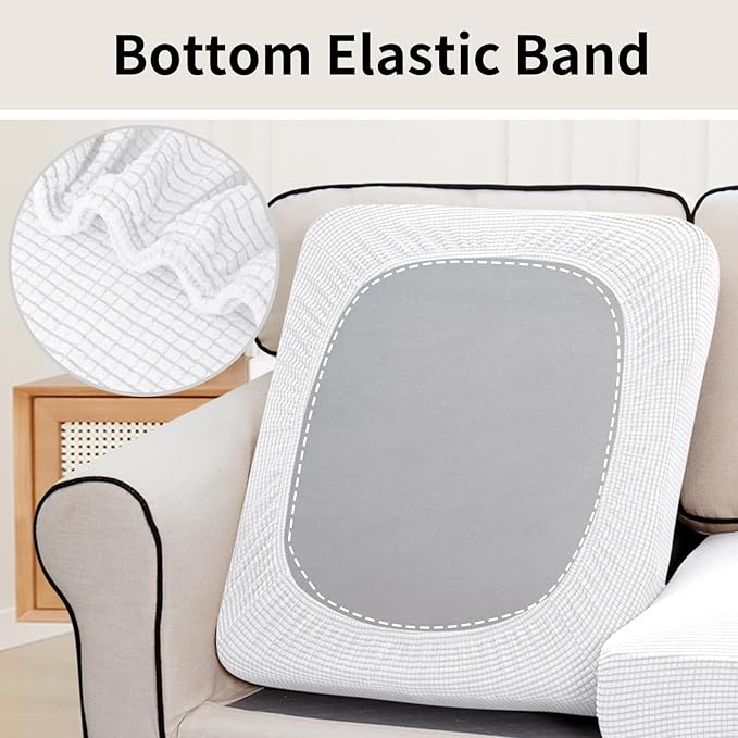 Easy-Going Stretch Individual Chair Couch Cushion Cover Sofa Cushion Furniture - Image 4