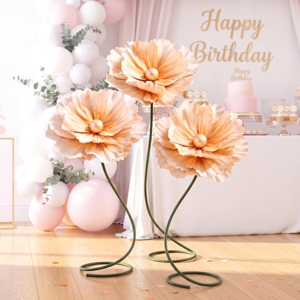 3 PCS 5ft Giant Artificial Flower, Back to School Decor