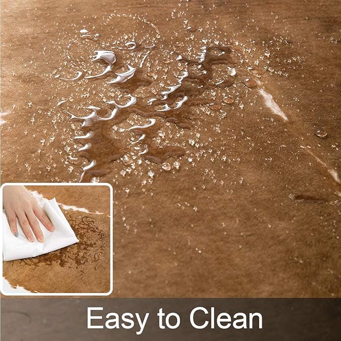 AROGAN Premium Faux Cowhide Rug 110 x70 cm/3.6 x 2.3 feet, Durable and Large - Image 4