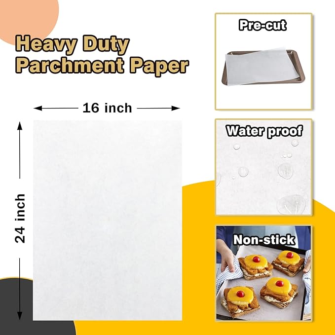 Cuffie in-Ea katbite in-Ear Earbuds Pack of 500 Parchment Paper, 40.6 x 61 cm - Image 2