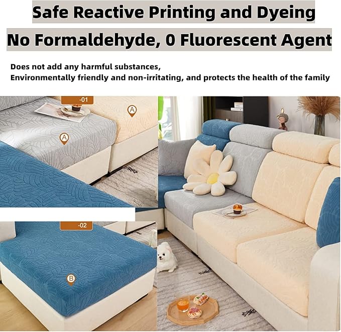Couch Cushion Covers for Sofa Couch Covers Wear-Resistant Universal Sofa Cover - Image 5
