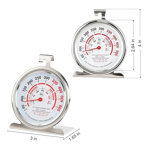 CloudHand Oven Thermometer for Gas/Electric Oven, Oven Temperature Gauge - Image 2