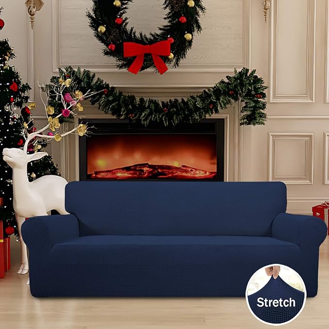 Easy-Going Stretch Sofa Slipcover 1-Piece Sofa Cover Furniture Protector Couch - Image 2