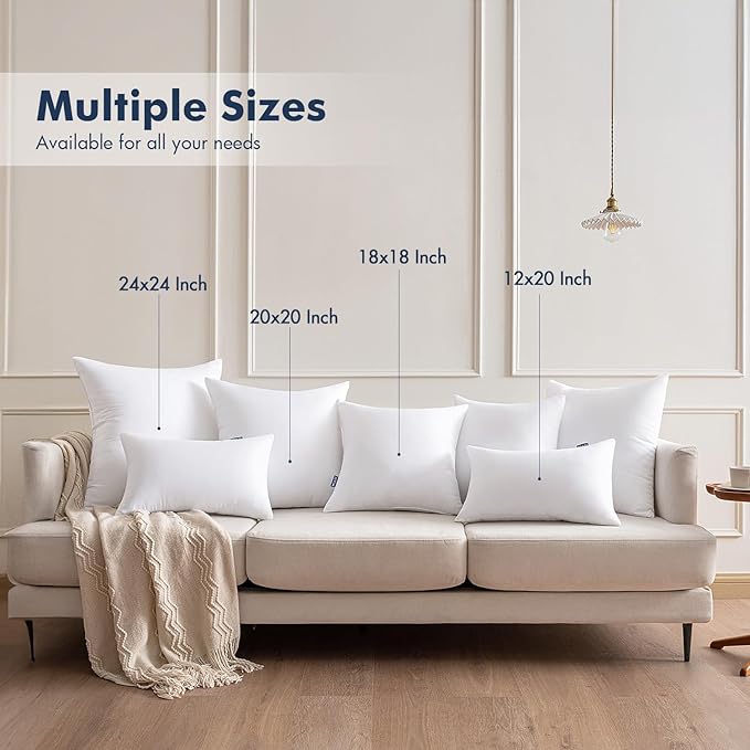 MIULEE Throw Pillows Inserts - Image 8