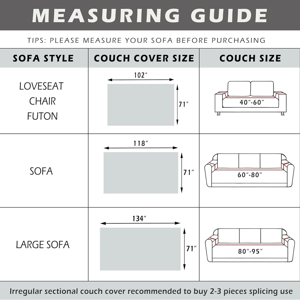 Cmfshape Halloween Sofa Couch Cover,Skull Prank Sofa Slipcovers for 3 Cushion Couch,Black Sofa Towel for Living Room Sectional,Furniture Protector for Pets,Kids-71"x102"