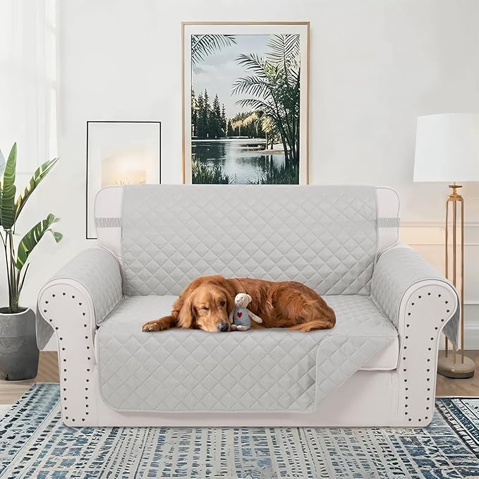 Reversible Loveseat Sofa Covers Couch Cover Furniture Protector - Image 2