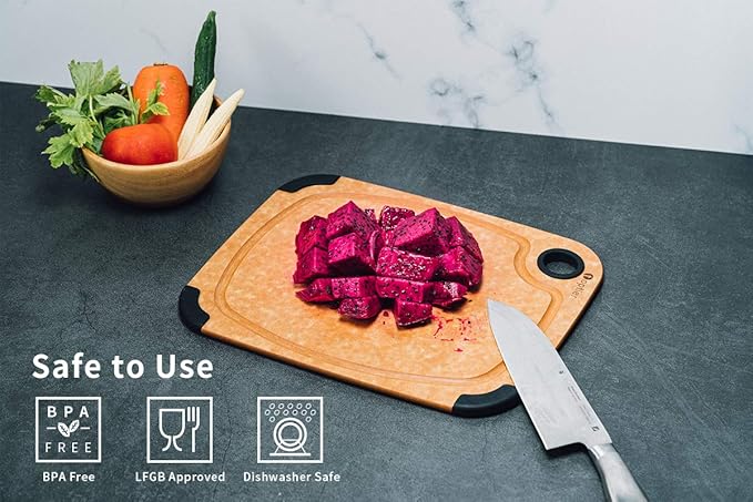Wood Fiber Cutting Board, Toptier Dishwasher Safe Cutting Boards - Image 2