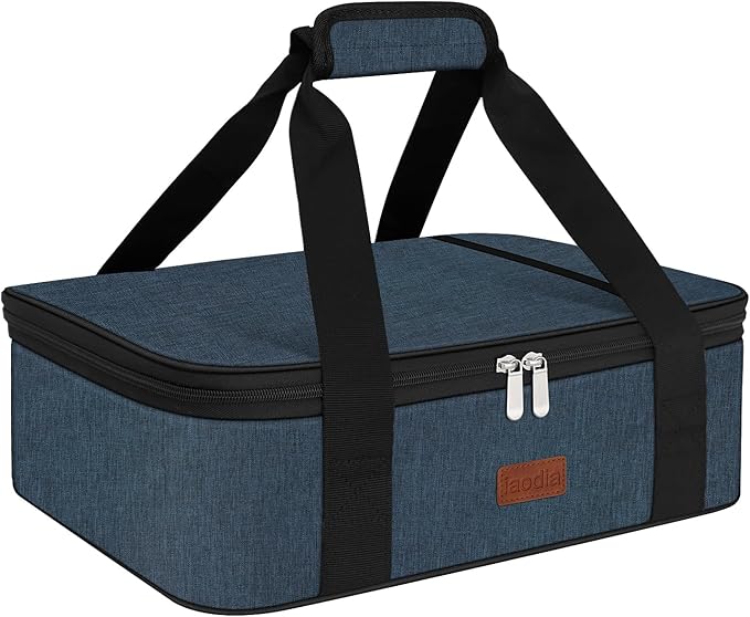 Insulated Casserole Carrier Bag, Expandable Thermal Food Carrier Insulated by Unknown