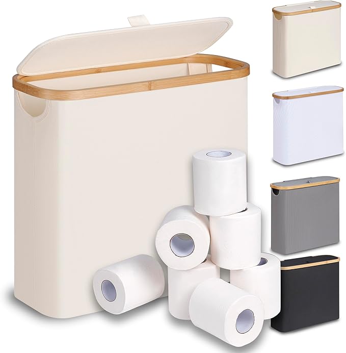 efluky Toilet Paper Basket 28L, Toilet Paper Holder by efluky