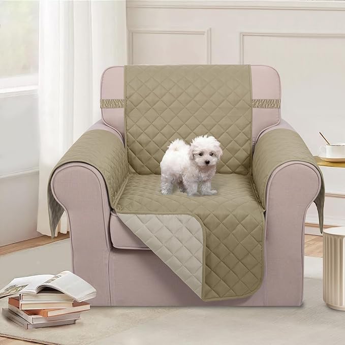 U-NICE HOME Recliner Chair Covers Reversible Chair Cover - Image 2