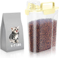 LEAWALK 5Lbs Airtight Cat Dog Food Storage Container by LEAWALK