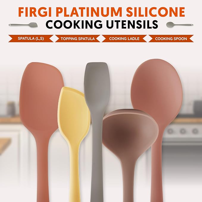 Multi Platinum Silicone Cooking Spoon - Image 8