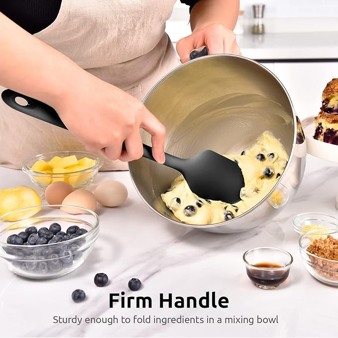 14in Extra Large Silicone Spatula: U-Taste 600ºF Heat Resistant Flexible - Image 5