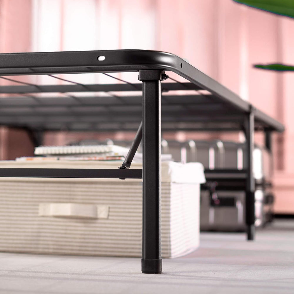 Zinus SmartBase Tool-Free Assembly Mattress Foundation, 14 Inch Metal Platfor...