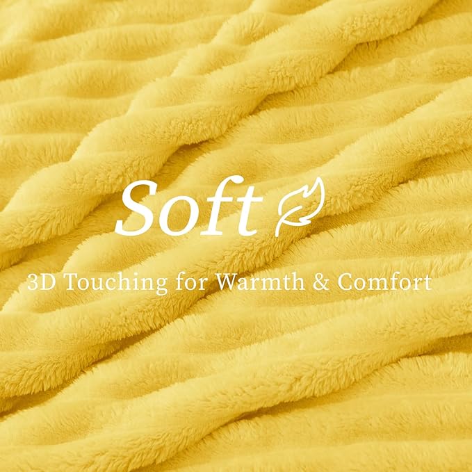 BEDELITE Twin Blanket for Couch & Bed, 300GSM Soft & Warm Fleece Blanket - Image 4