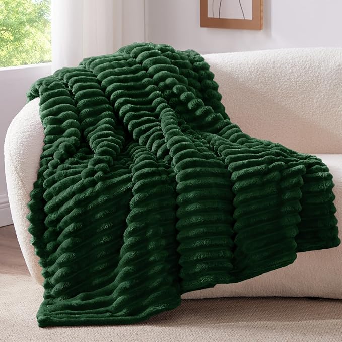 BEDELITE Twin Blanket for Couch & Bed, 300GSM Soft & Warm Fleece Blanket - Image 8