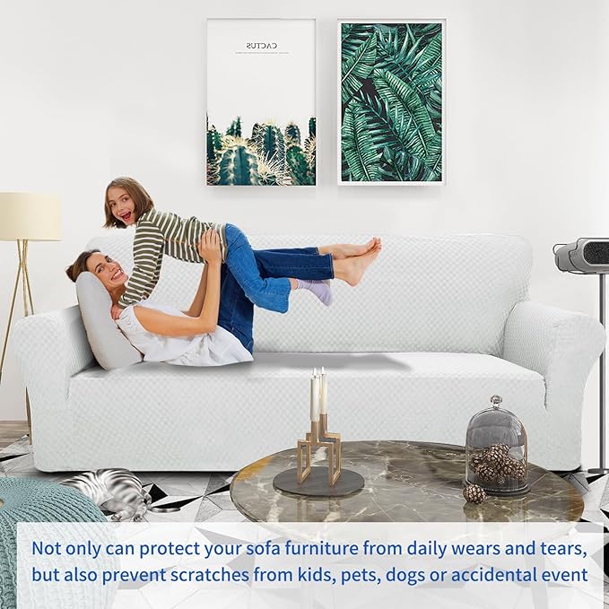 ZNSAYOTX 1 Piece Jacquard Couch Covers - Image 2