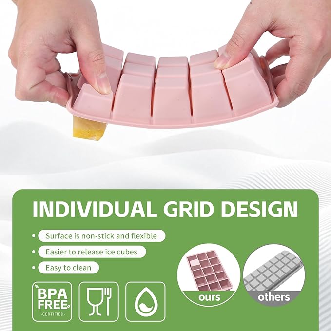 FANYITY Silicone Ice Cube Tray - Image 3
