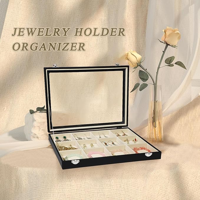 Stratalife Jewelry Organizer Bracelet Holder Organizer Box Earring Storage - Image 2