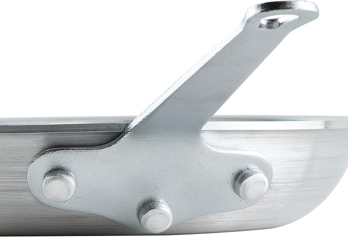 Winco Commercial-Grade Aluminium Fry Pan/Skillet, Mirror Finish - Image 4